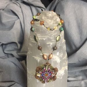 Necklace Bedazzled with beads